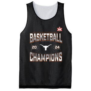 T.E.Xas Longhorns 2024 Big 12 Women’S Basketball Conference Tournament Champions Mesh Reversible Basketball Jersey Tank