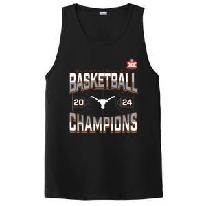 T.E.Xas Longhorns 2024 Big 12 Women’S Basketball Conference Tournament Champions PosiCharge Competitor Tank