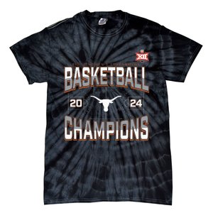 T.E.Xas Longhorns 2024 Big 12 Women’S Basketball Conference Tournament Champions Tie-Dye T-Shirt