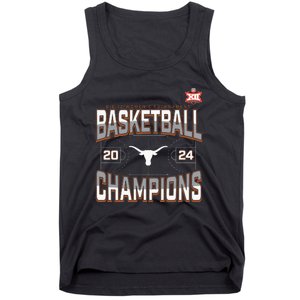 T.E.Xas Longhorns 2024 Big 12 Women’S Basketball Conference Tournament Champions Tank Top