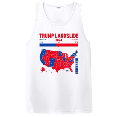 Trump Landslide 2024 Electoral Map 312 Winning Map PosiCharge Competitor Tank