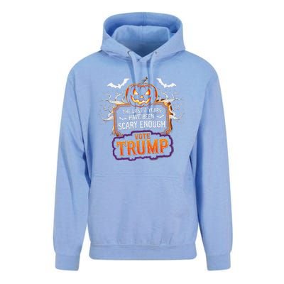 The Last 4 Years Have Been Scary Enough Pumping Trump Usa Unisex Surf Hoodie