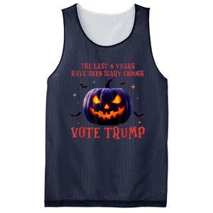 The Last 4 Years Have Been Scary Enough Vote Trump In 2024 Mesh Reversible Basketball Jersey Tank