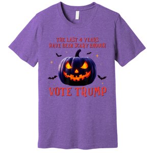 The Last 4 Years Have Been Scary Enough Vote Trump In 2024 Premium T-Shirt