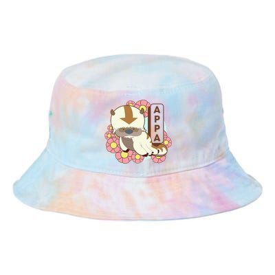 The Last Airbender Appa Floral Poster Tie Dye Newport Bucket Hat