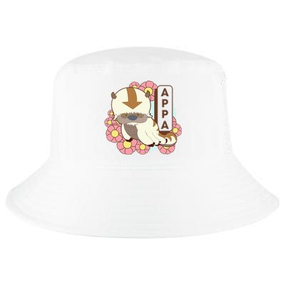 The Last Airbender Appa Floral Poster Cool Comfort Performance Bucket Hat