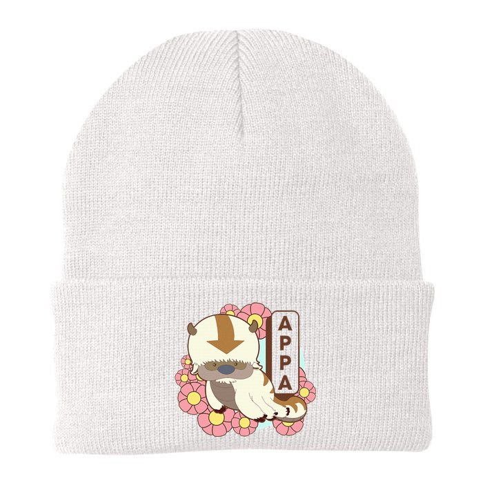 The Last Airbender Appa Floral Poster Knit Cap Winter Beanie