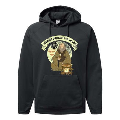 The Last Airbender Iroh Jasmine Dragon Tea House Performance Fleece Hoodie