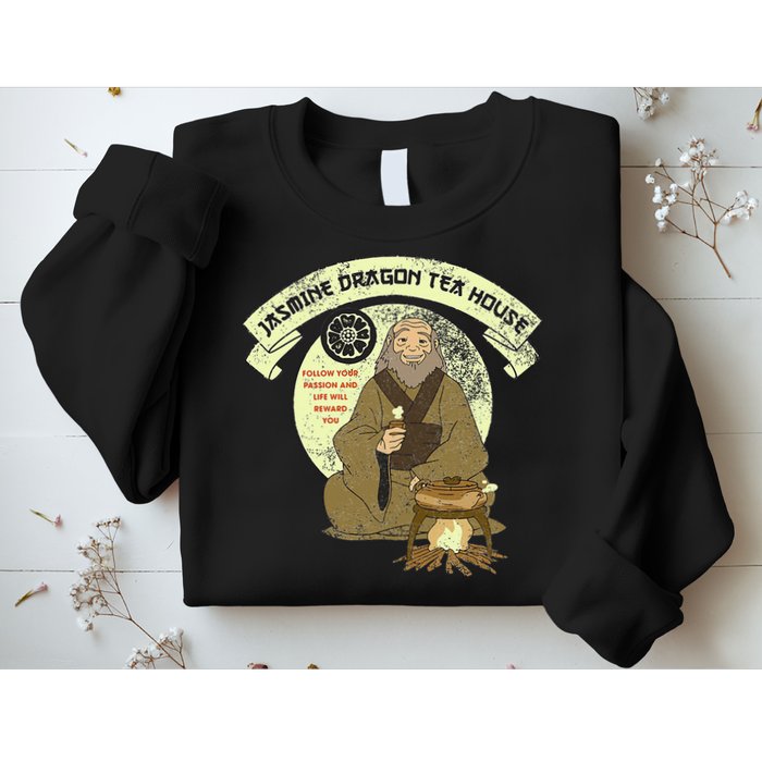 The Last Airbender Iroh Jasmine Dragon Tea House Sweatshirt