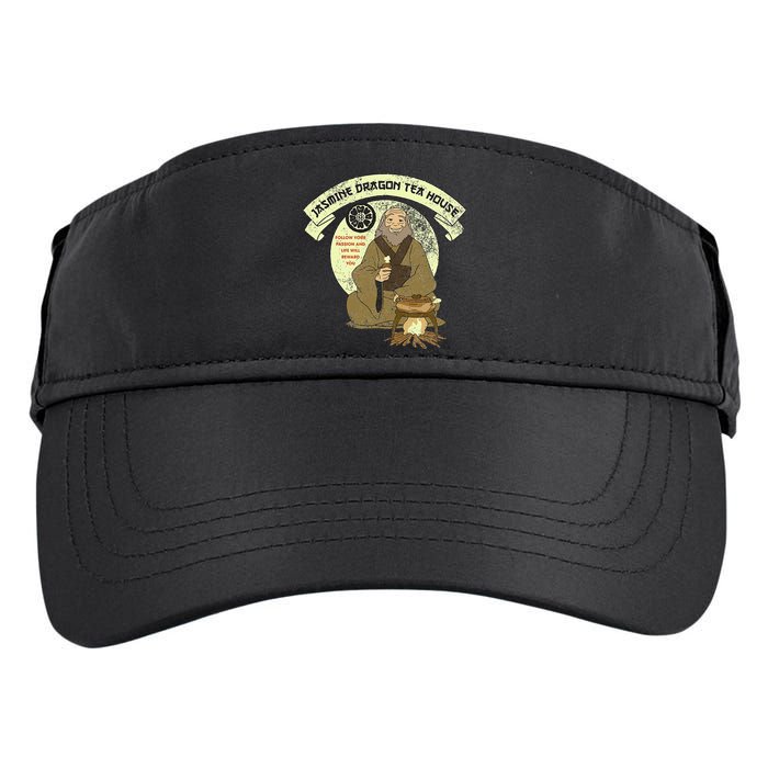 The Last Airbender Iroh Jasmine Dragon Tea House Adult Drive Performance Visor