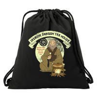 The Last Airbender Iroh Jasmine Dragon Tea House Drawstring Bag