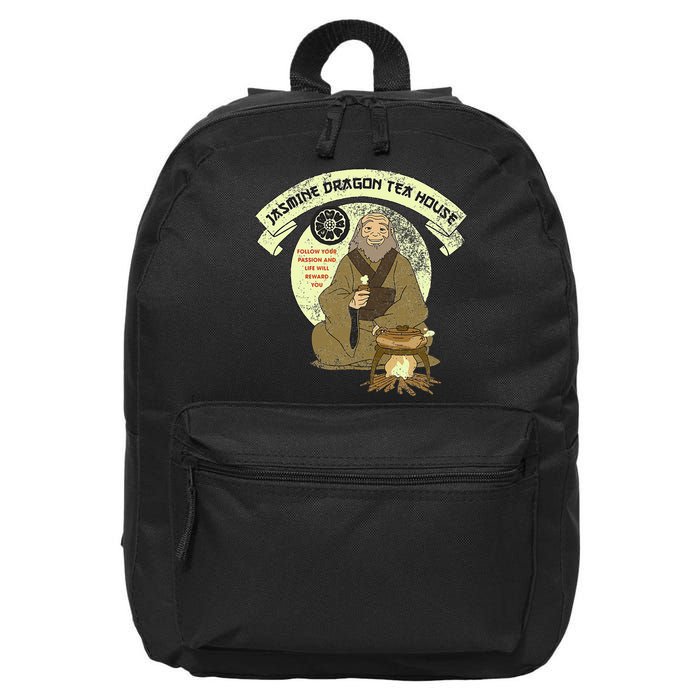 The Last Airbender Iroh Jasmine Dragon Tea House 16 in Basic Backpack