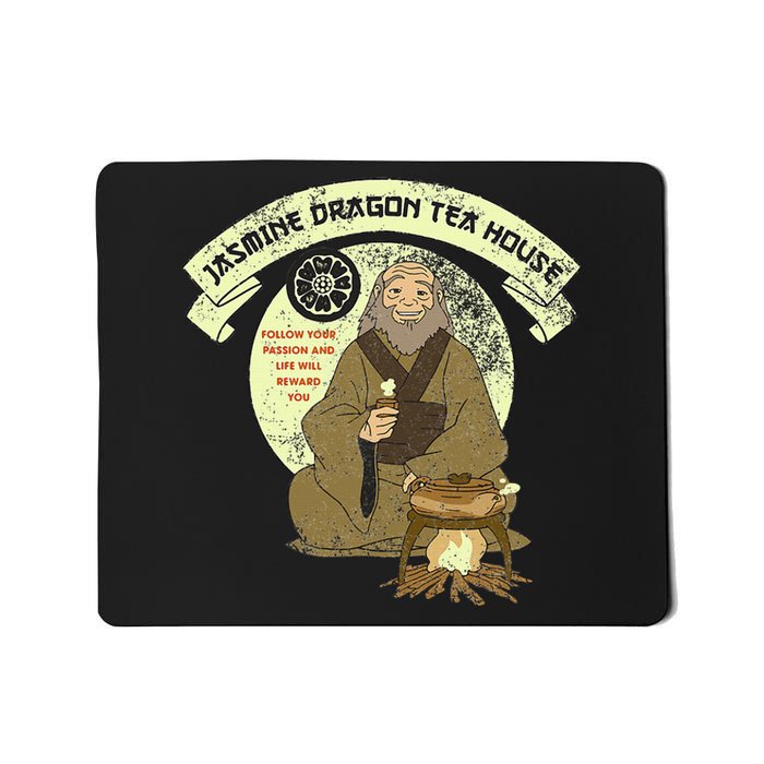 The Last Airbender Iroh Jasmine Dragon Tea House Mousepad