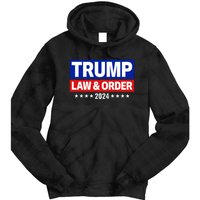 Trump Law And Order 2024 Tie Dye Hoodie