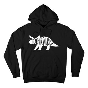 Teachersaurus Like A Normal Teacher Awesome Dinosaur Teacher Hoodie