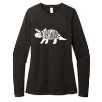 Teachersaurus Like A Normal Teacher Awesome Dinosaur Teacher Womens CVC Long Sleeve Shirt