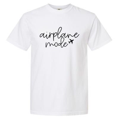 Travel Lover Airplane Mode Airplane Mode Adventure Cute Gift Garment-Dyed Heavyweight T-Shirt