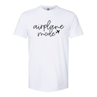 Travel Lover Airplane Mode Airplane Mode Adventure Cute Gift Softstyle CVC T-Shirt