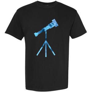 Telescope Lover Astronomy Eclipse Astronomer Stars Galaxy Garment-Dyed Heavyweight T-Shirt