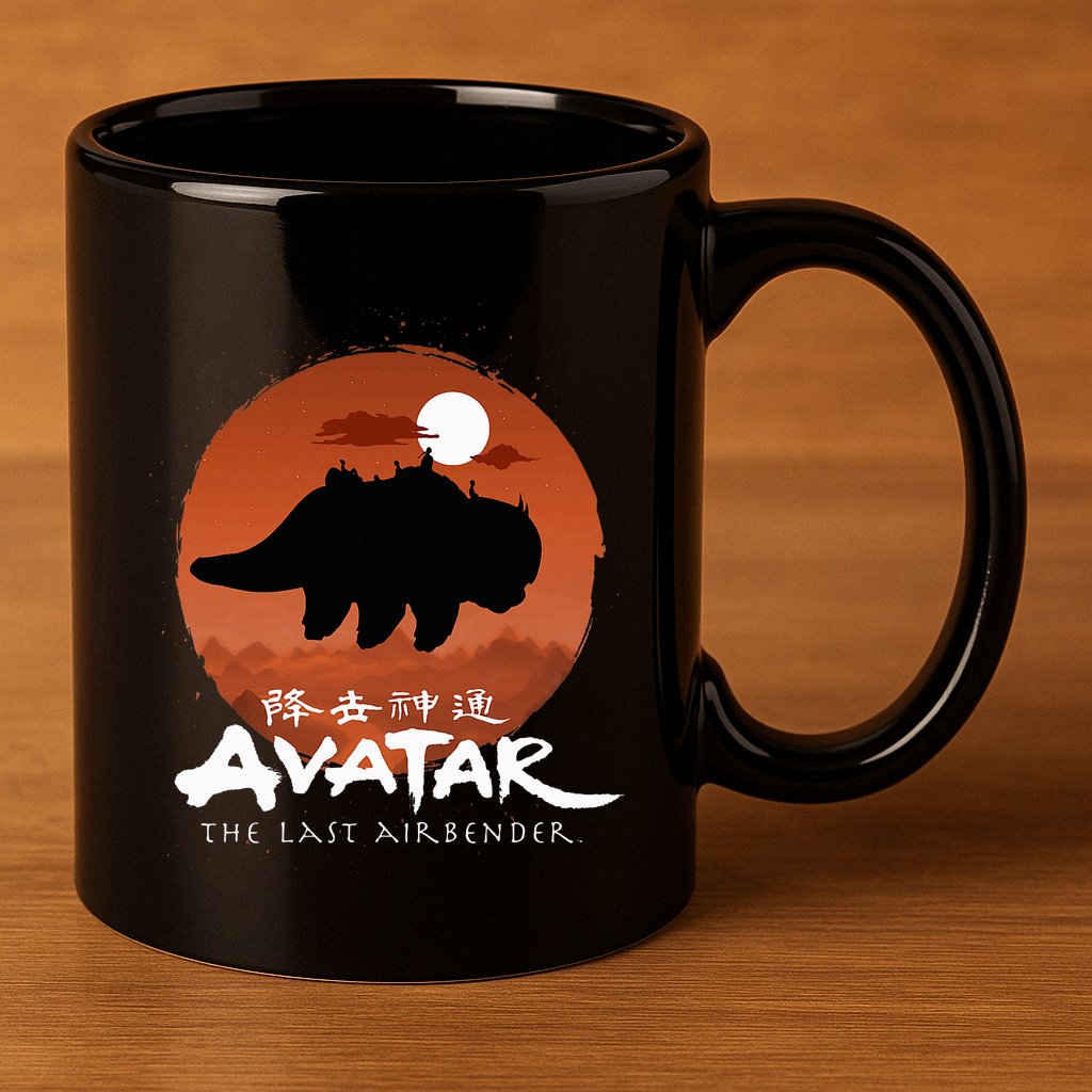 The Last Airbender Halloween 11oz C Handle Ceramic Mug