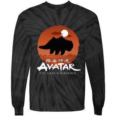 The Last Airbender Halloween Tie-Dye Long Sleeve Shirt