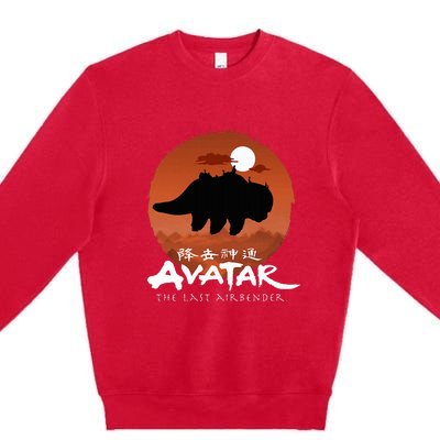 The Last Airbender Halloween Premium Crewneck Sweatshirt