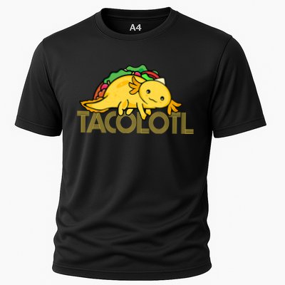 Taco Lover   Axolotl Lover Women Cute Mexican Axolotl  Cooling Performance Crew T-Shirt