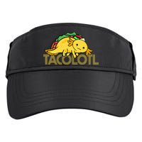 Taco Lover   Axolotl Lover Women Cute Mexican Axolotl  Adult Drive Performance Visor
