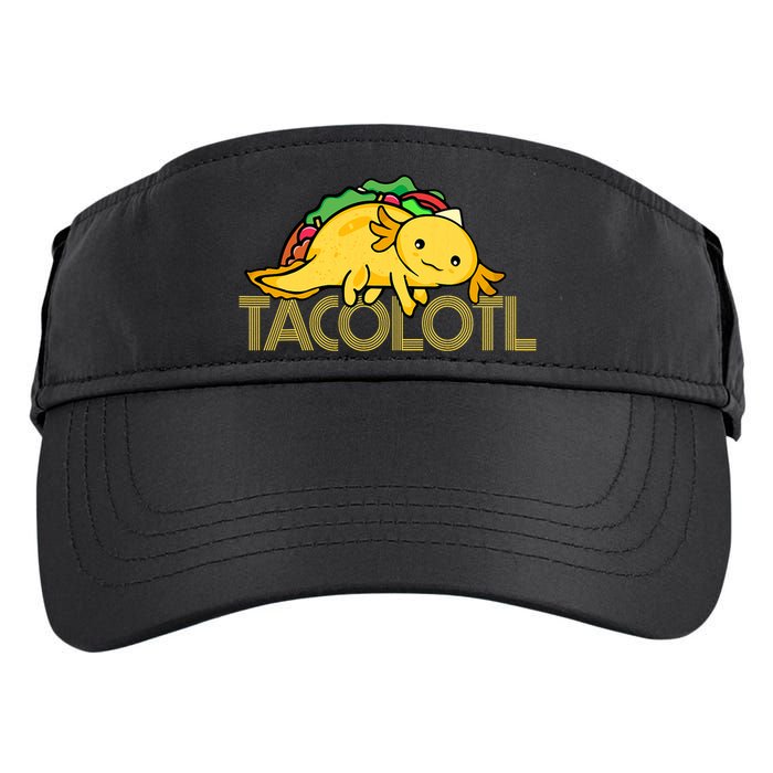Taco Lover   Axolotl Lover Women Cute Mexican Axolotl  Adult Drive Performance Visor