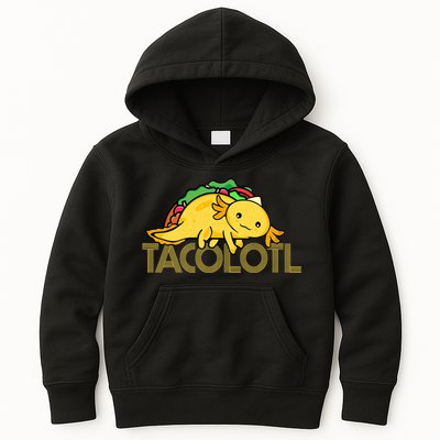 Taco Lover   Axolotl Lover Women Cute Mexican Axolotl  Kids Hoodie