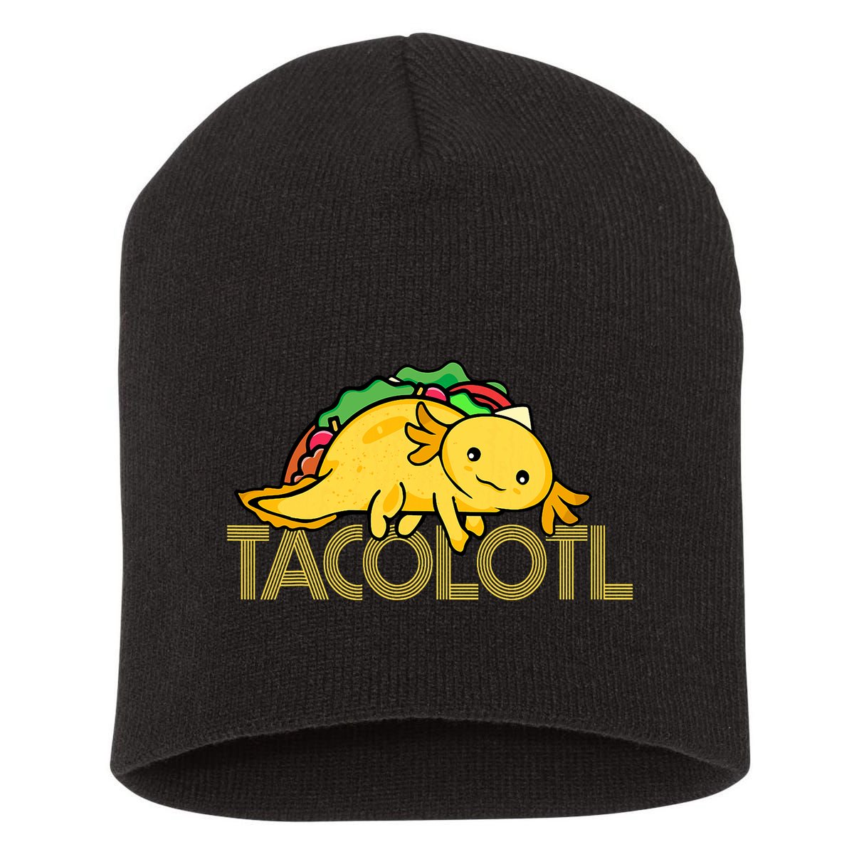 Taco Lover   Axolotl Lover Women Cute Mexican Axolotl  Short Acrylic Beanie