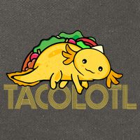 Taco Lover   Axolotl Lover Women Cute Mexican Axolotl  Cotton Canvas Backpack