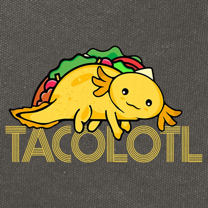 Taco Lover   Axolotl Lover Women Cute Mexican Axolotl  Cotton Canvas Backpack