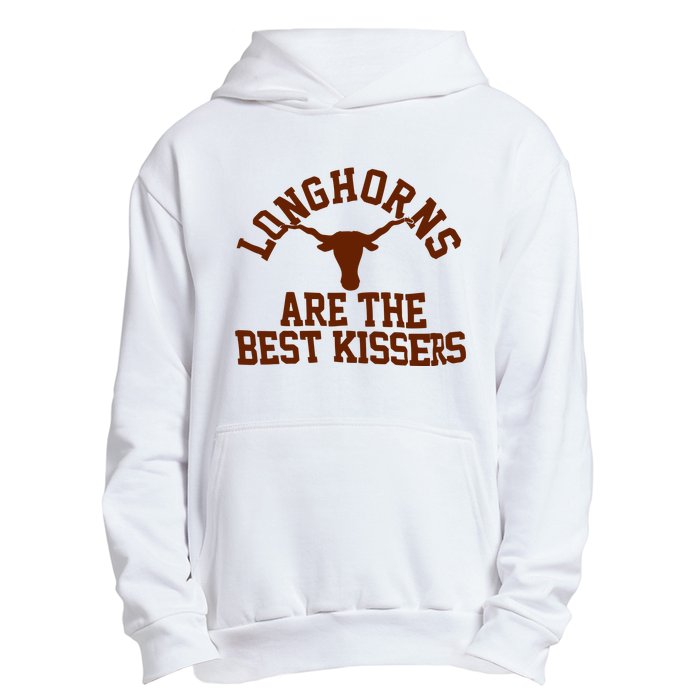 Texas Longhorn Are The Best Kissers Urban Pullover Hoodie