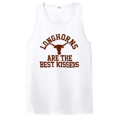 Texas Longhorn Are The Best Kissers PosiCharge Competitor Tank