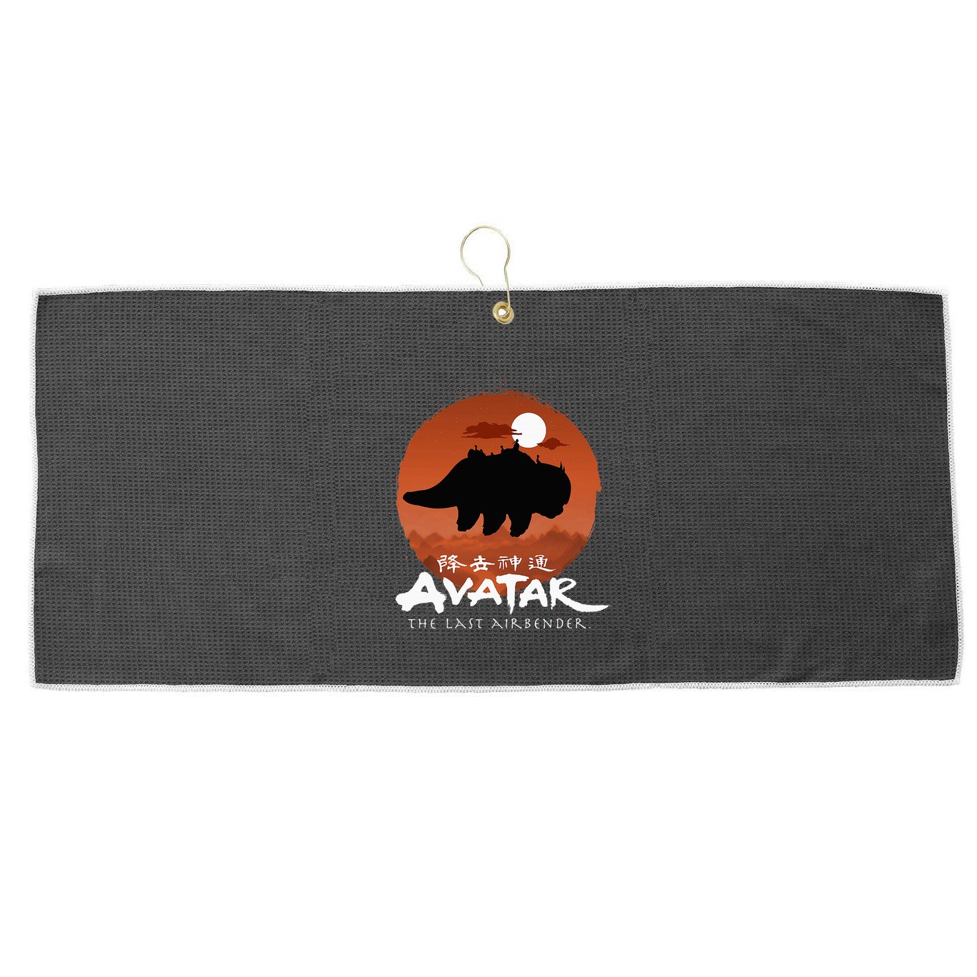The Last Airbender Halloween Large Microfiber Waffle Golf Towel