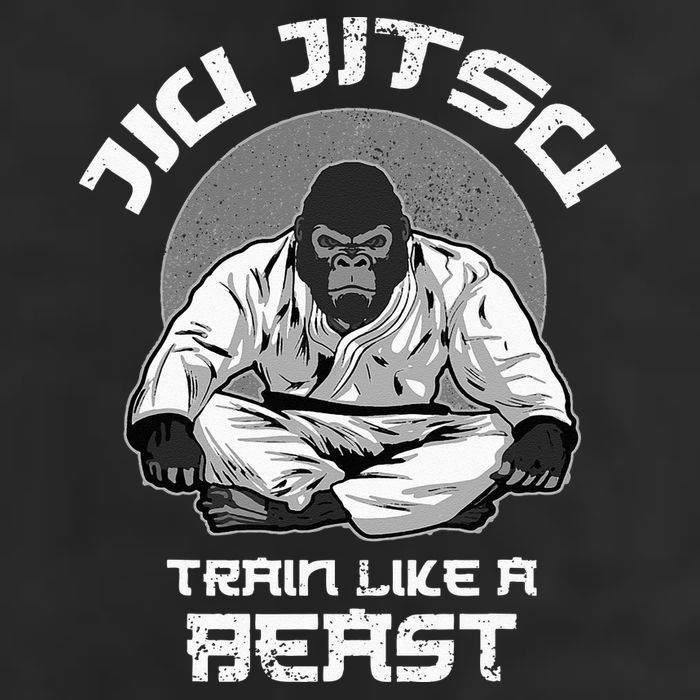 Train Like A Beast Jiu Jitsu BJJ Grappling MMA Gorilla Cool Comfort Performance Bucket Hat