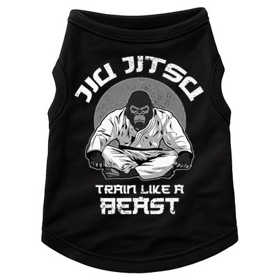 Train Like A Beast Jiu Jitsu BJJ Grappling MMA Gorilla Doggie Tank