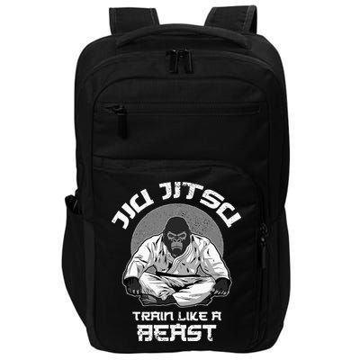 Train Like A Beast Jiu Jitsu BJJ Grappling MMA Gorilla Impact Tech Backpack