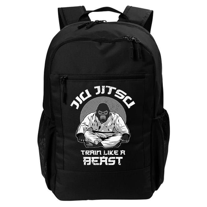 Train Like A Beast Jiu Jitsu BJJ Grappling MMA Gorilla Backpack