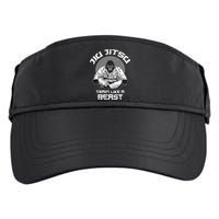 Train Like A Beast Jiu Jitsu BJJ Grappling MMA Gorilla Adult Drive Performance Visor