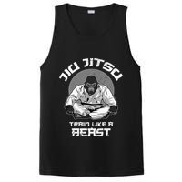 Train Like A Beast Jiu Jitsu BJJ Grappling MMA Gorilla PosiCharge Competitor Tank