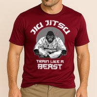 Train Like A Beast Jiu Jitsu BJJ Grappling MMA Gorilla Performance Shirt