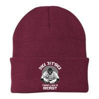 Train Like A Beast Jiu Jitsu BJJ Grappling MMA Gorilla Beanie