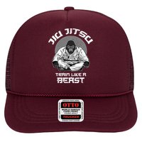 Train Like A Beast Jiu Jitsu BJJ Grappling MMA Gorilla Trucker Hat