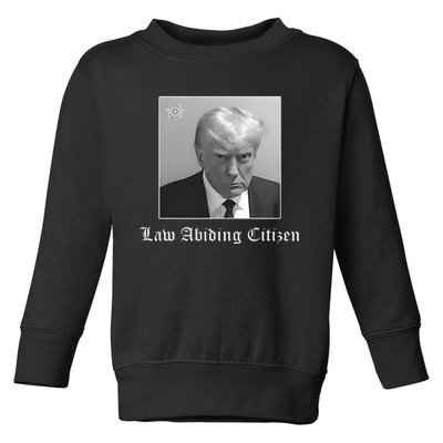 Trump Law Abiding Citizen My Ass Got Arrested Toddler Sweatshirt