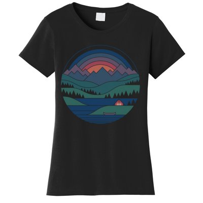 The Lake At Twilight Women's T-Shirt