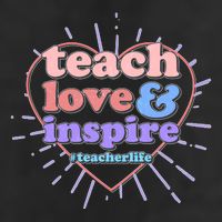 Teach Love And Inspire #Teacher Life Trucker Hat