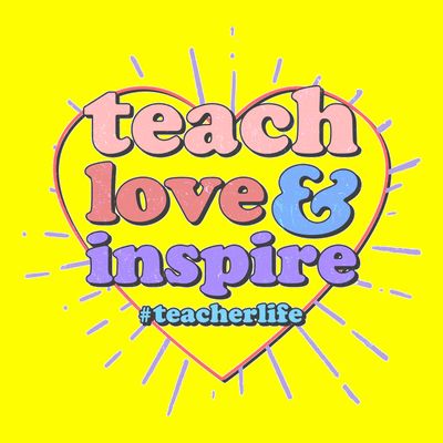 Teach Love And Inspire #Teacher Life T-Shirt