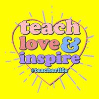 Teach Love And Inspire #Teacher Life 11oz C Handle Ceramic Mug
